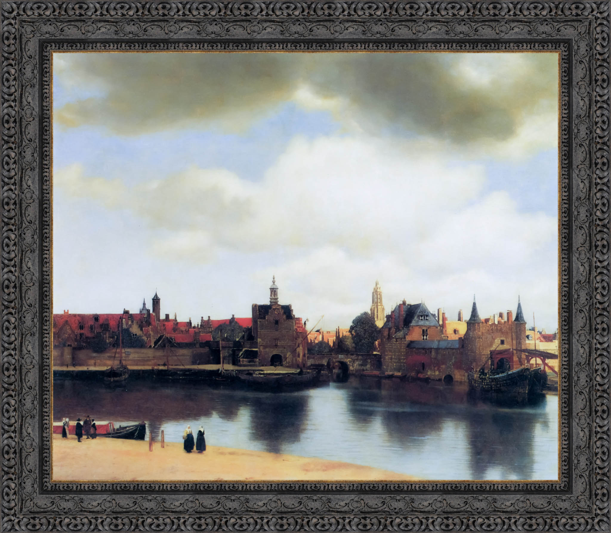 View of Delft – Johannes Vermeer, 1660 - Canvas Classics