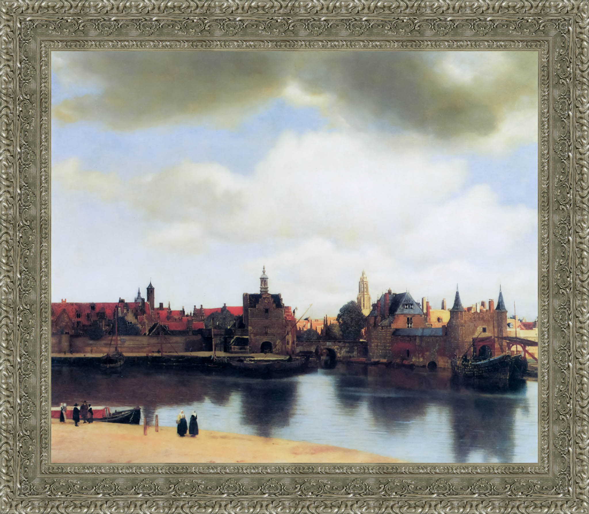 View of Delft – Johannes Vermeer, 1660 - Canvas Classics