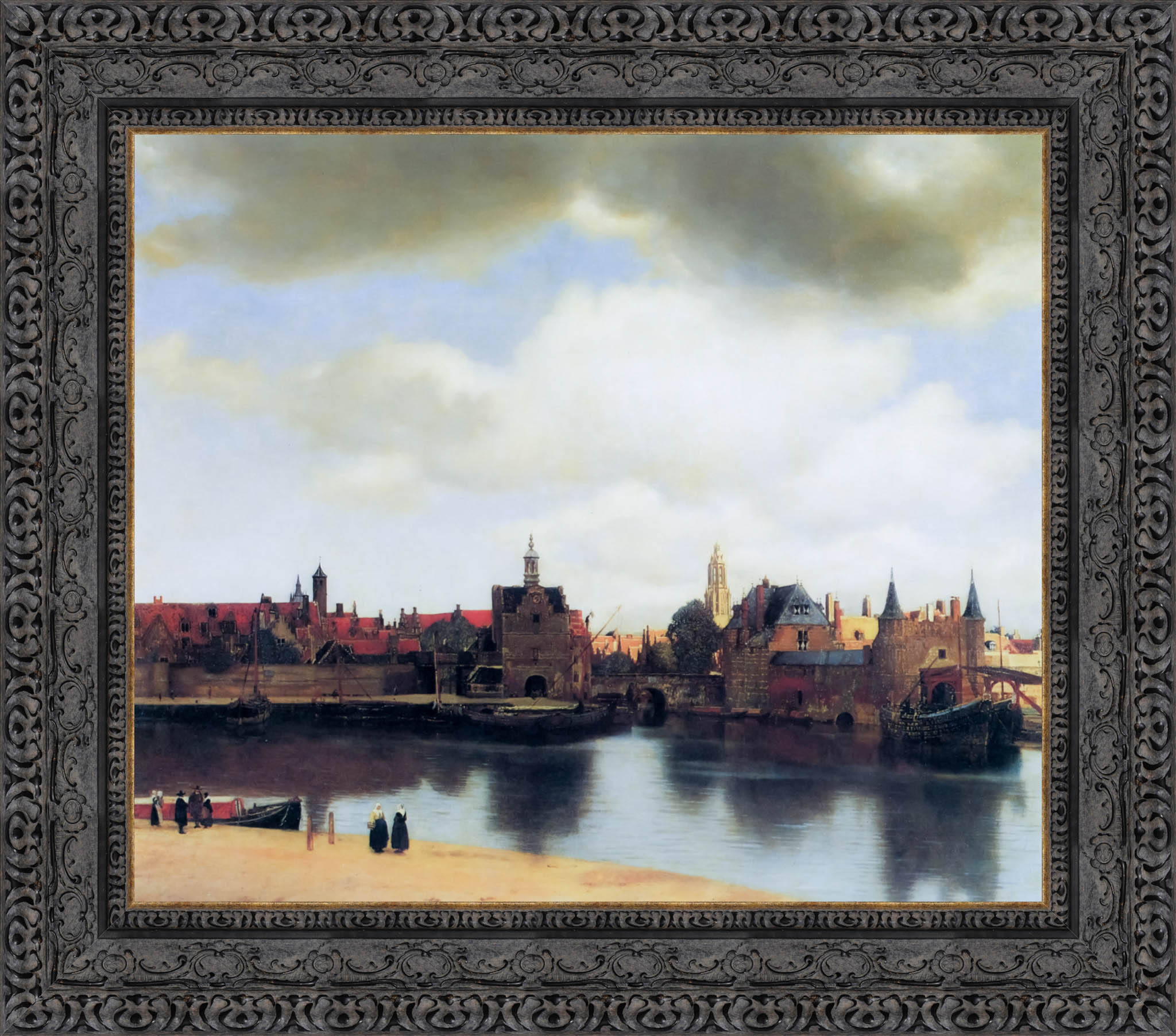 View of Delft – Johannes Vermeer, 1660 - Canvas Classics
