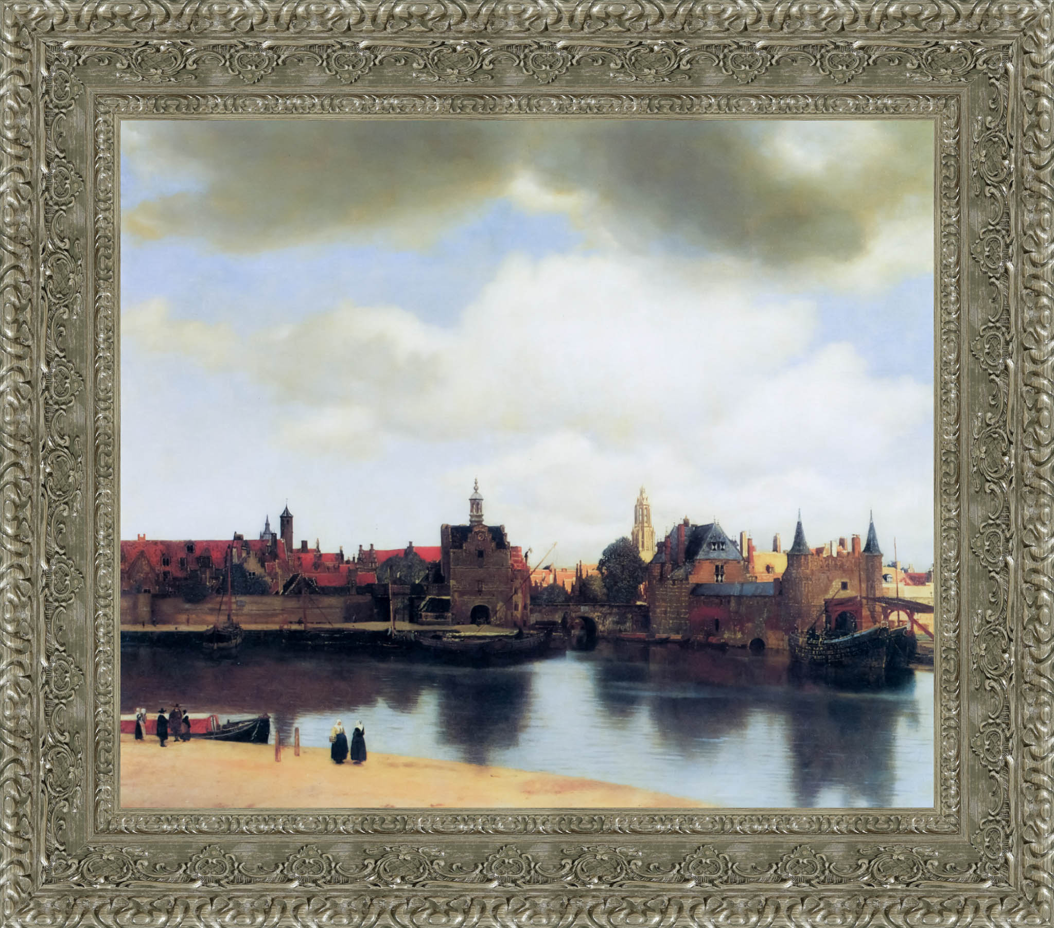 View of Delft – Johannes Vermeer, 1660 - Canvas Classics