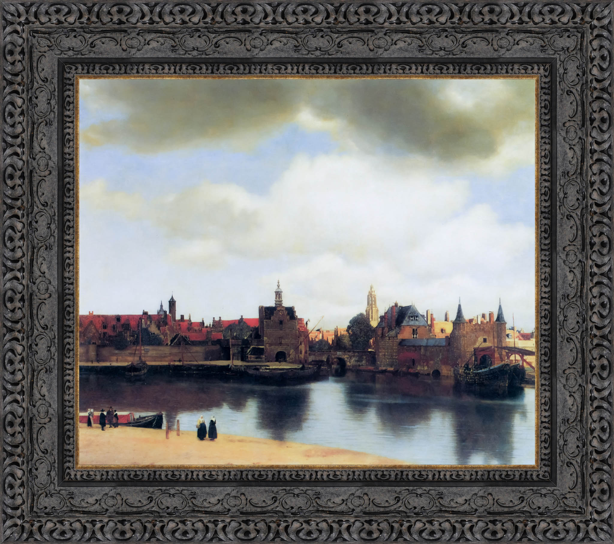 View of Delft – Johannes Vermeer, 1660 - Canvas Classics