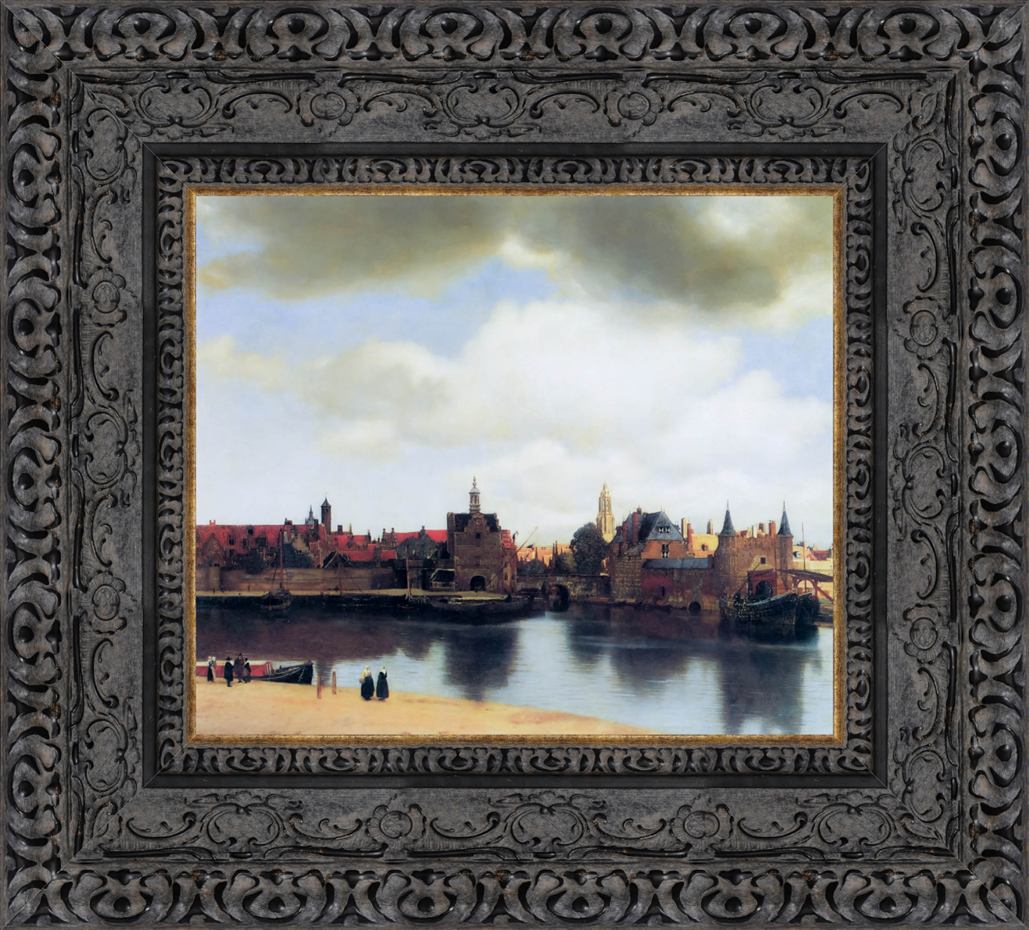 View of Delft – Johannes Vermeer, 1660 - Canvas Classics