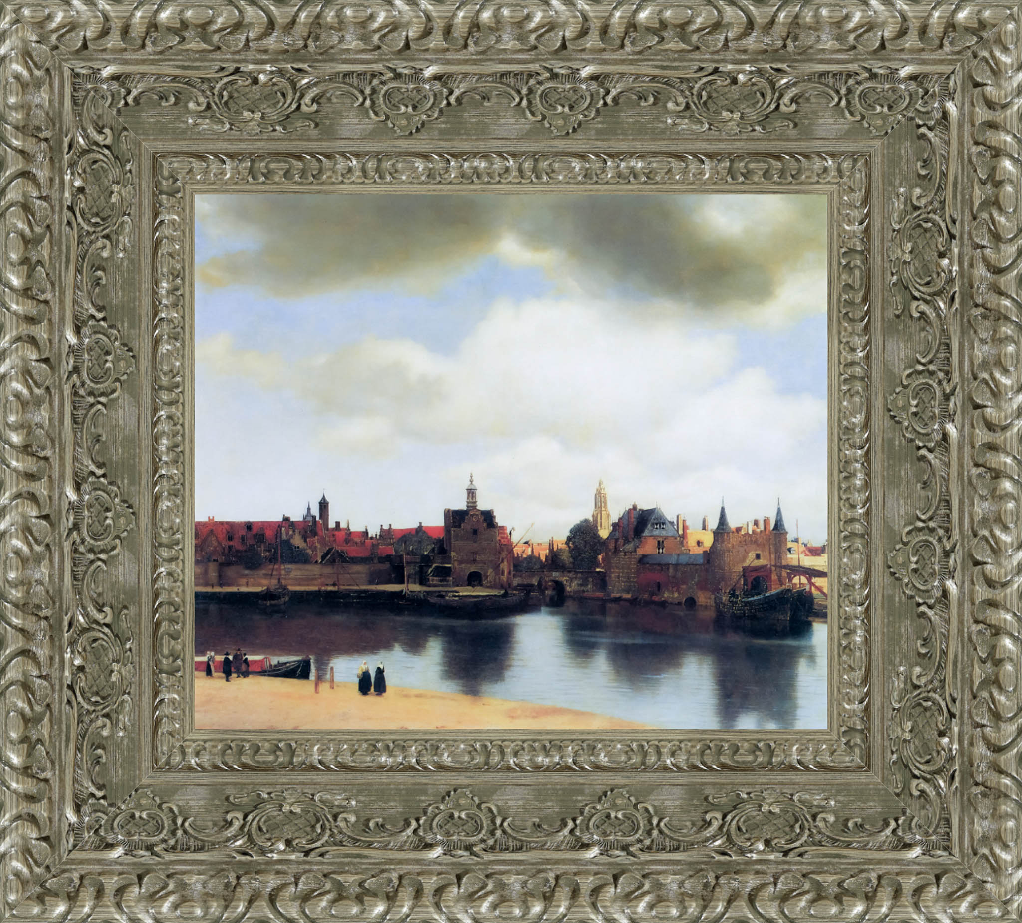 View of Delft – Johannes Vermeer, 1660 - Canvas Classics