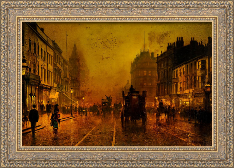 Briggate 1836 – John Atkinson Grimshaw, 1881