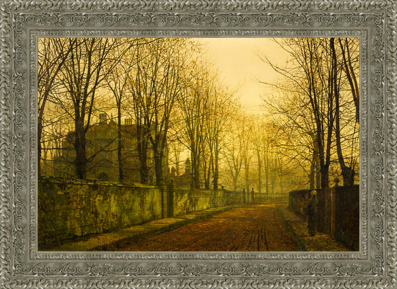In the Golden Gloaming – John Atkinson Grimshaw, 1883