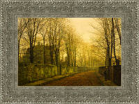 Silver frame