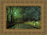 Silver Moonlight – John Atkinson Grimshaw, 1880
