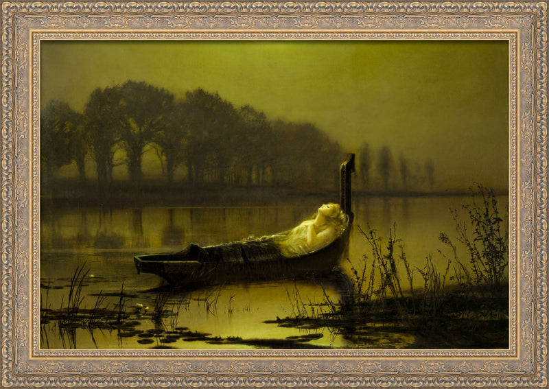 The Lady of Shalott – John Atkinson Grimshaw, 1875