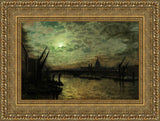 The Thames By Moonlight – John Atkinson Grimshaw, 1880