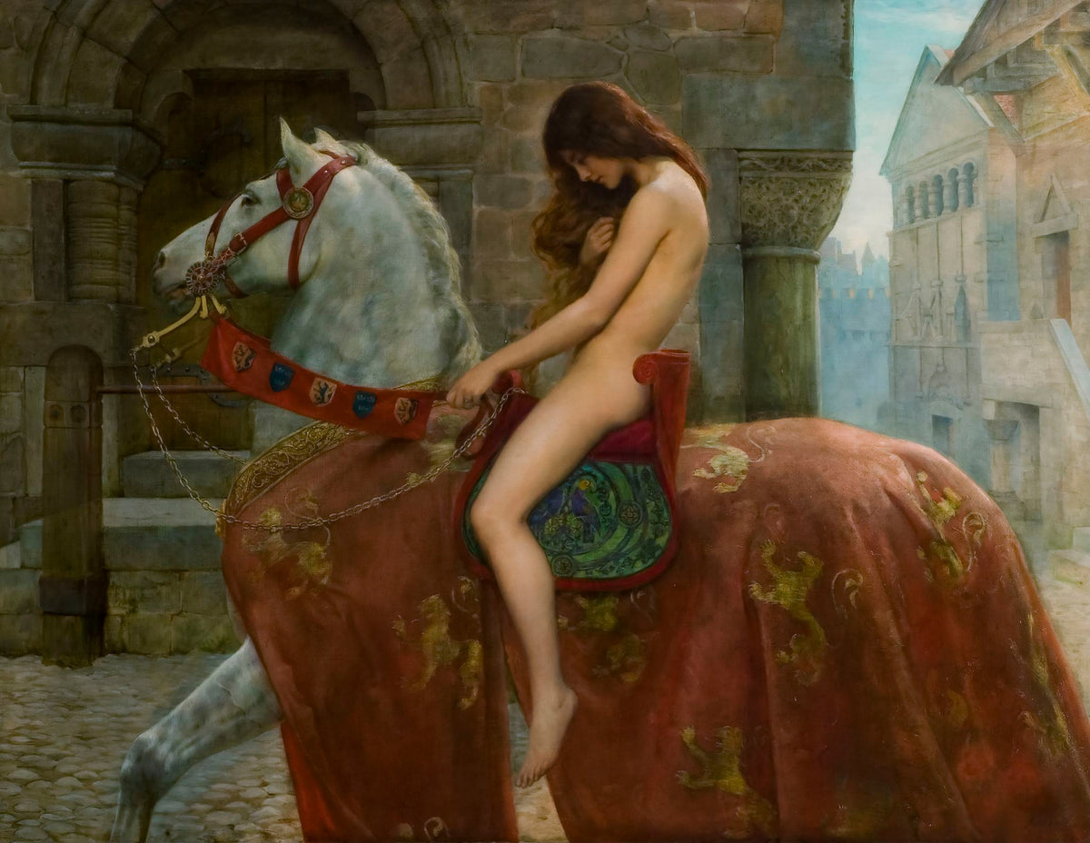 Godiva – John Collier, 1898, framed