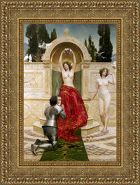 Gold frame
