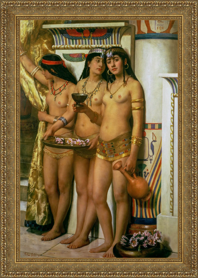 Pharaoh's Handmaidens – John Collier, 1883
