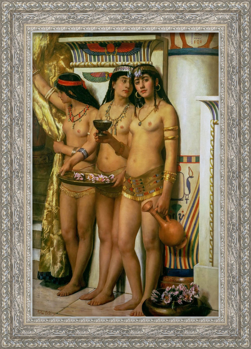 Pharaoh's Handmaidens – John Collier, 1883