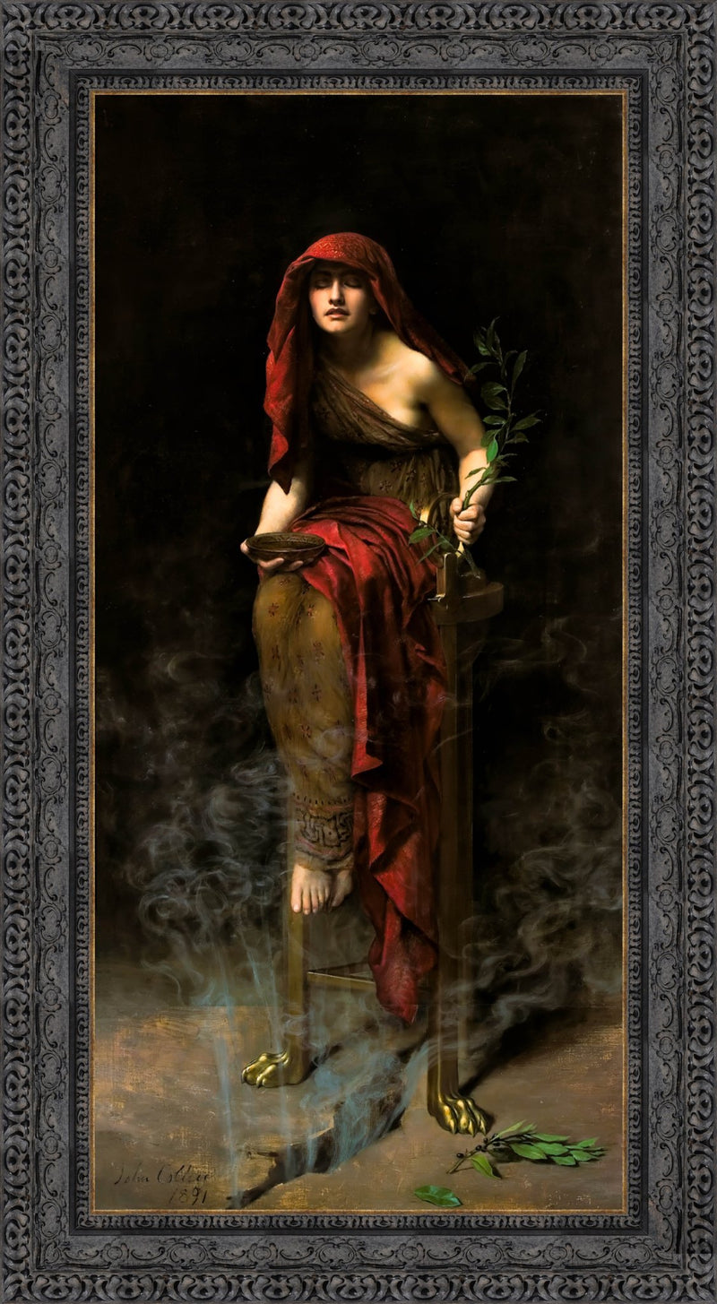 Priestess of Delphi – John Collier, 1891