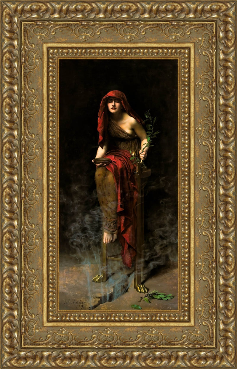 Priestess of Delphi – John Collier, 1891