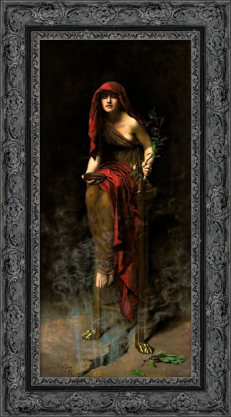 Priestess of Delphi – John Collier, 1891