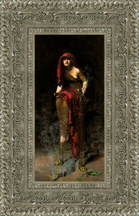 Silver frame