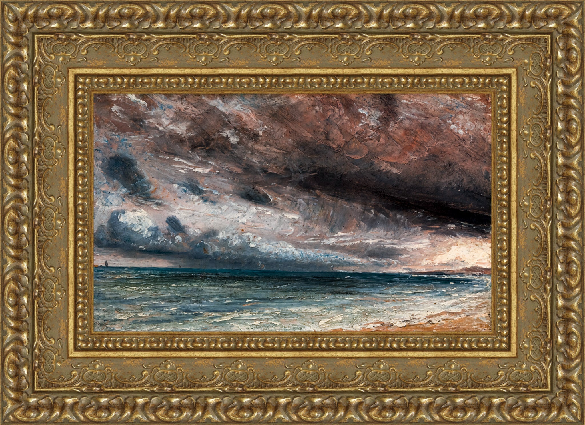 Brighton – John Constable, c. 1824–1828 - Canvas Classics