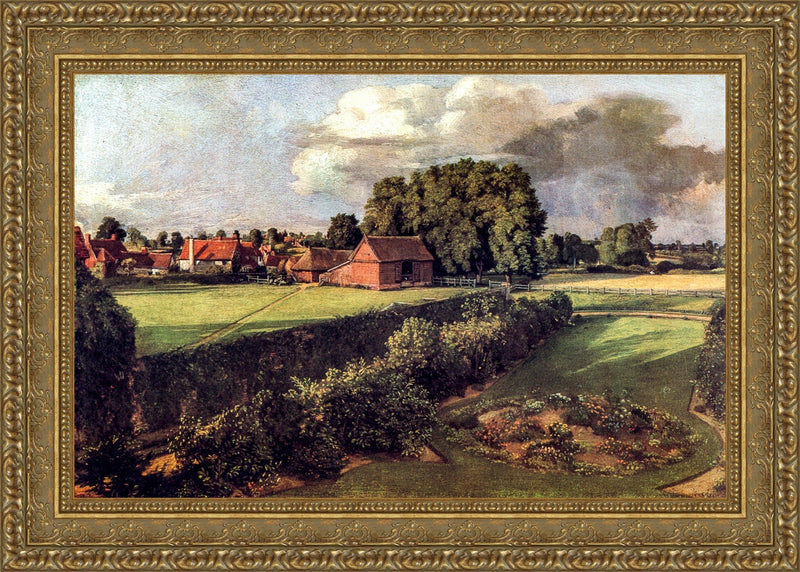Golding Constable's Flower Garden, East Bergholt – John Constable, 1815