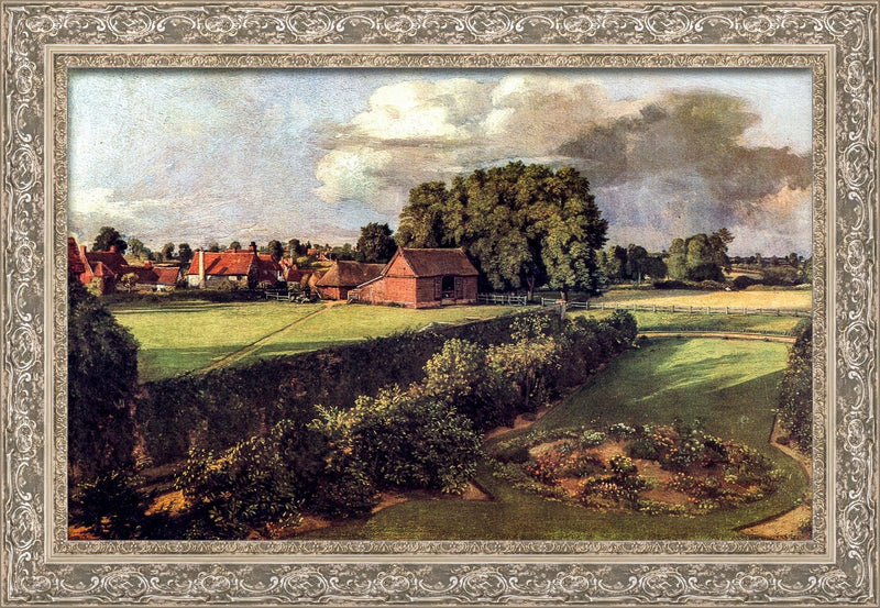Golding Constable's Flower Garden, East Bergholt – John Constable, 1815