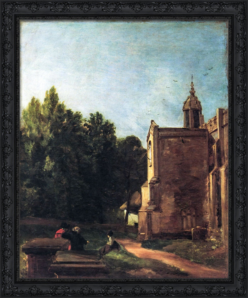 Church Porch, East Bergholt – John Constable, 1810