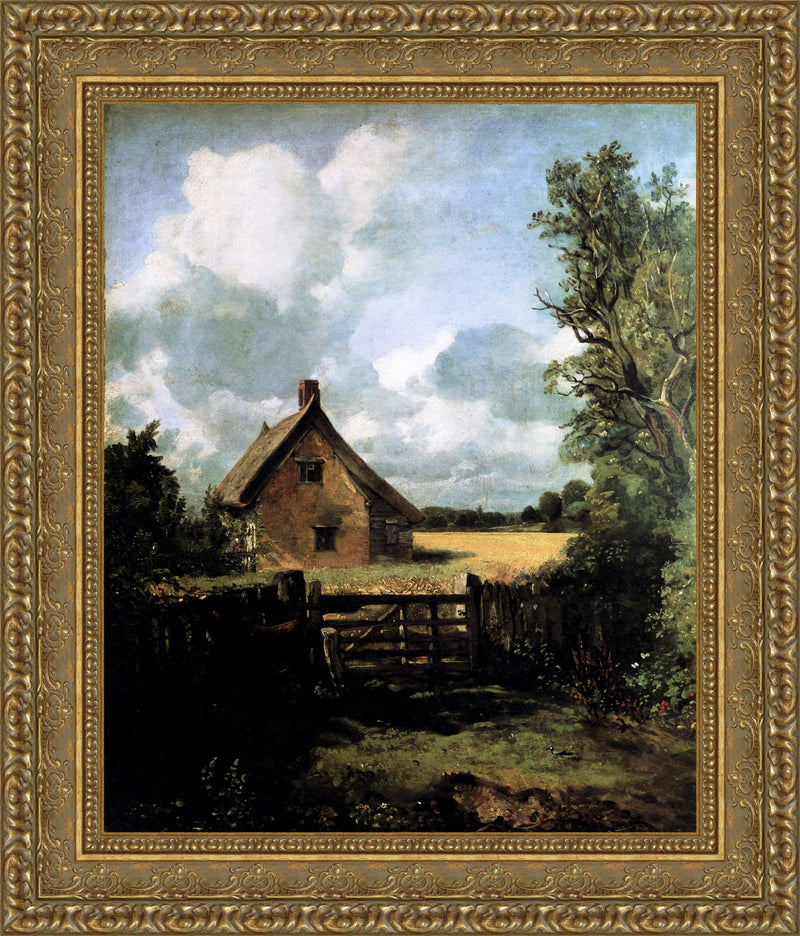 Cottage in a Cornfield – John Constable, 1833