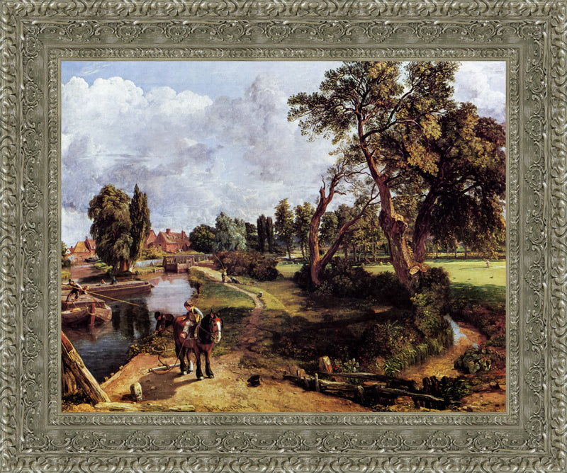 Flatford Mill on the River Stour – John Constable, 1817