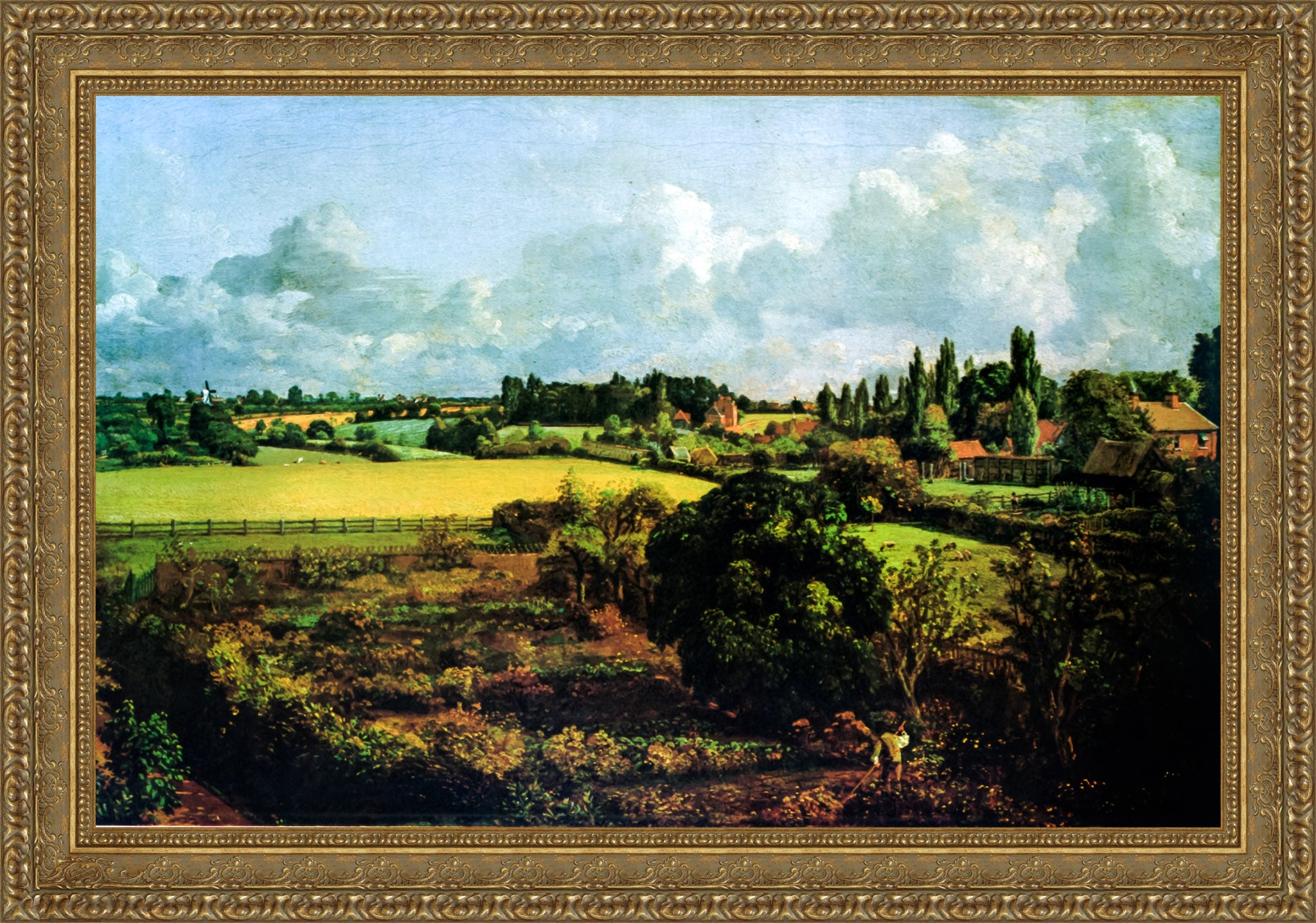 Golding Constable's Kitchen Garden, East Bergholt – John Constable, 1815 - Canvas Classics