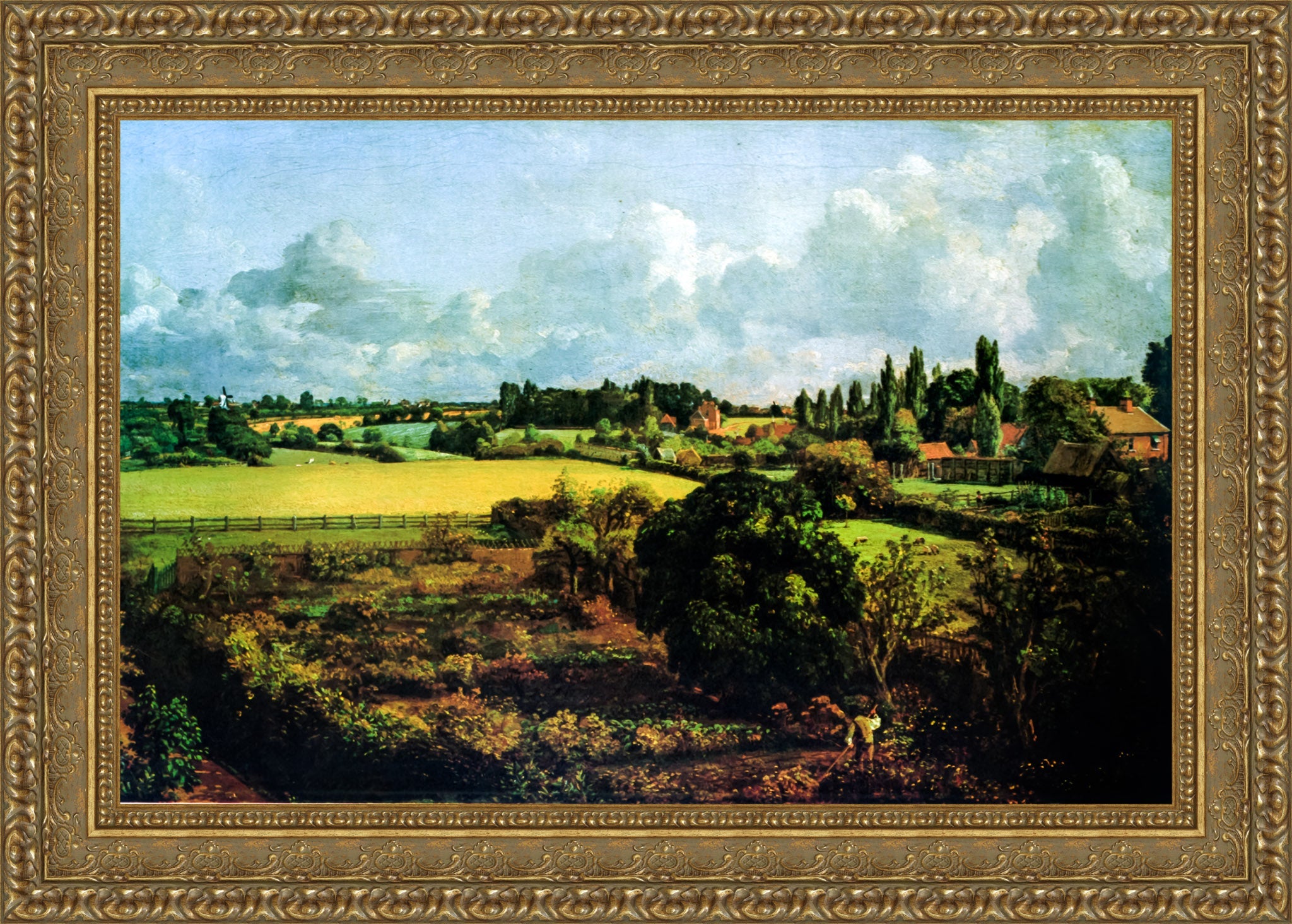Golding Constable's Kitchen Garden, East Bergholt – John Constable, 1815 - Canvas Classics