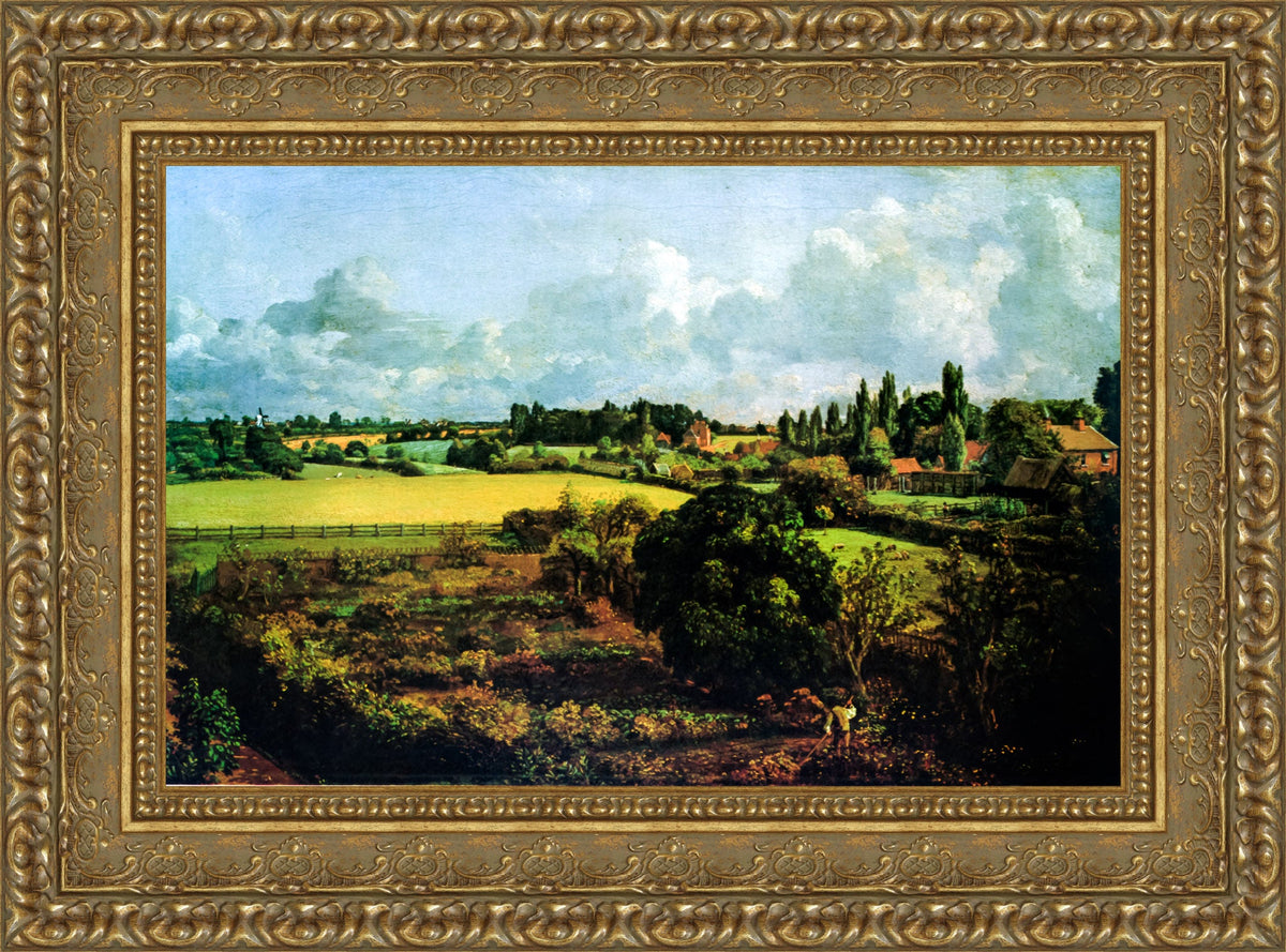 Golding Constable's Kitchen Garden, East Bergholt – John Constable, 1815
