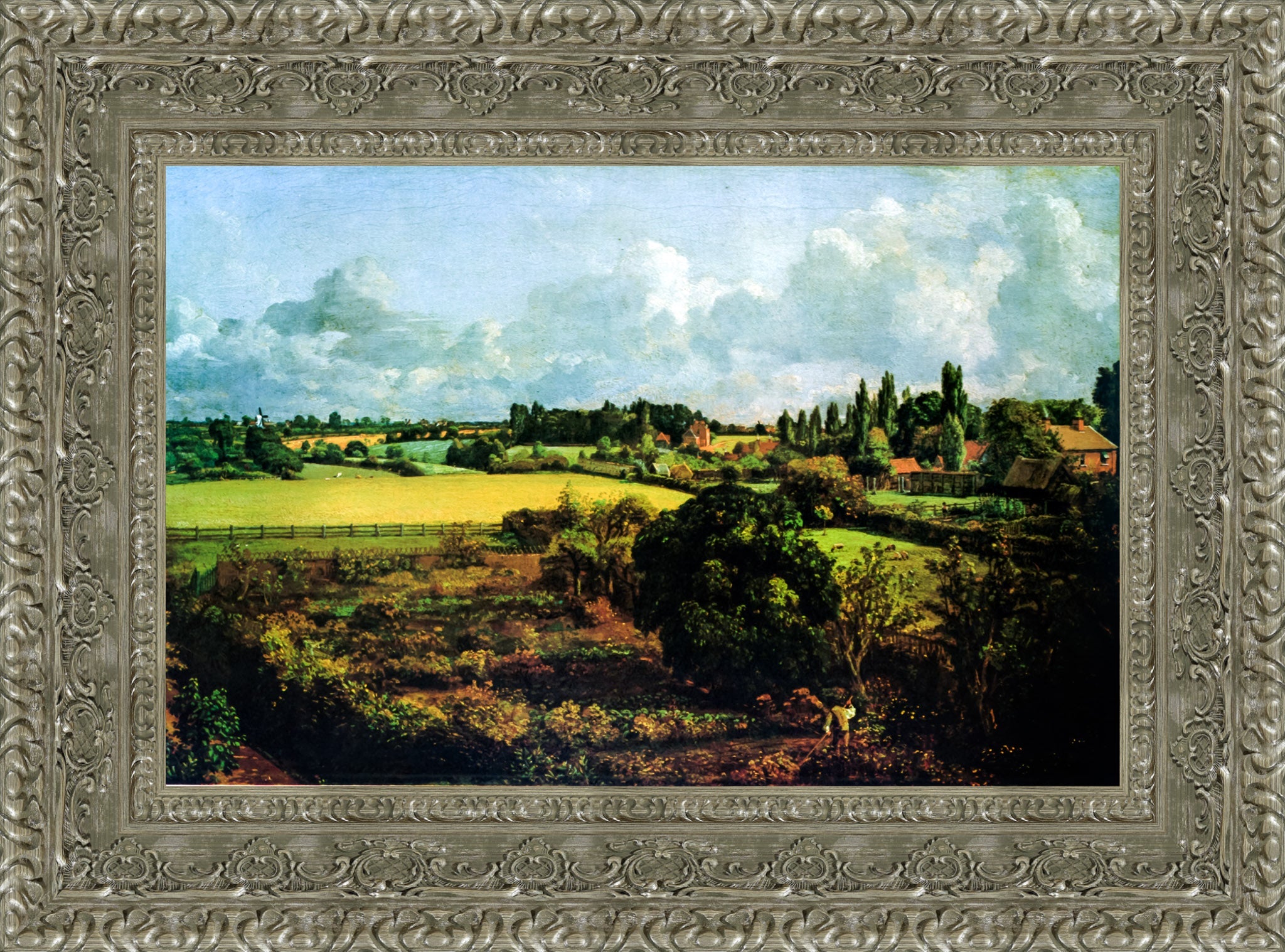 Golding Constable's Kitchen Garden, East Bergholt – John Constable, 1815 - Canvas Classics