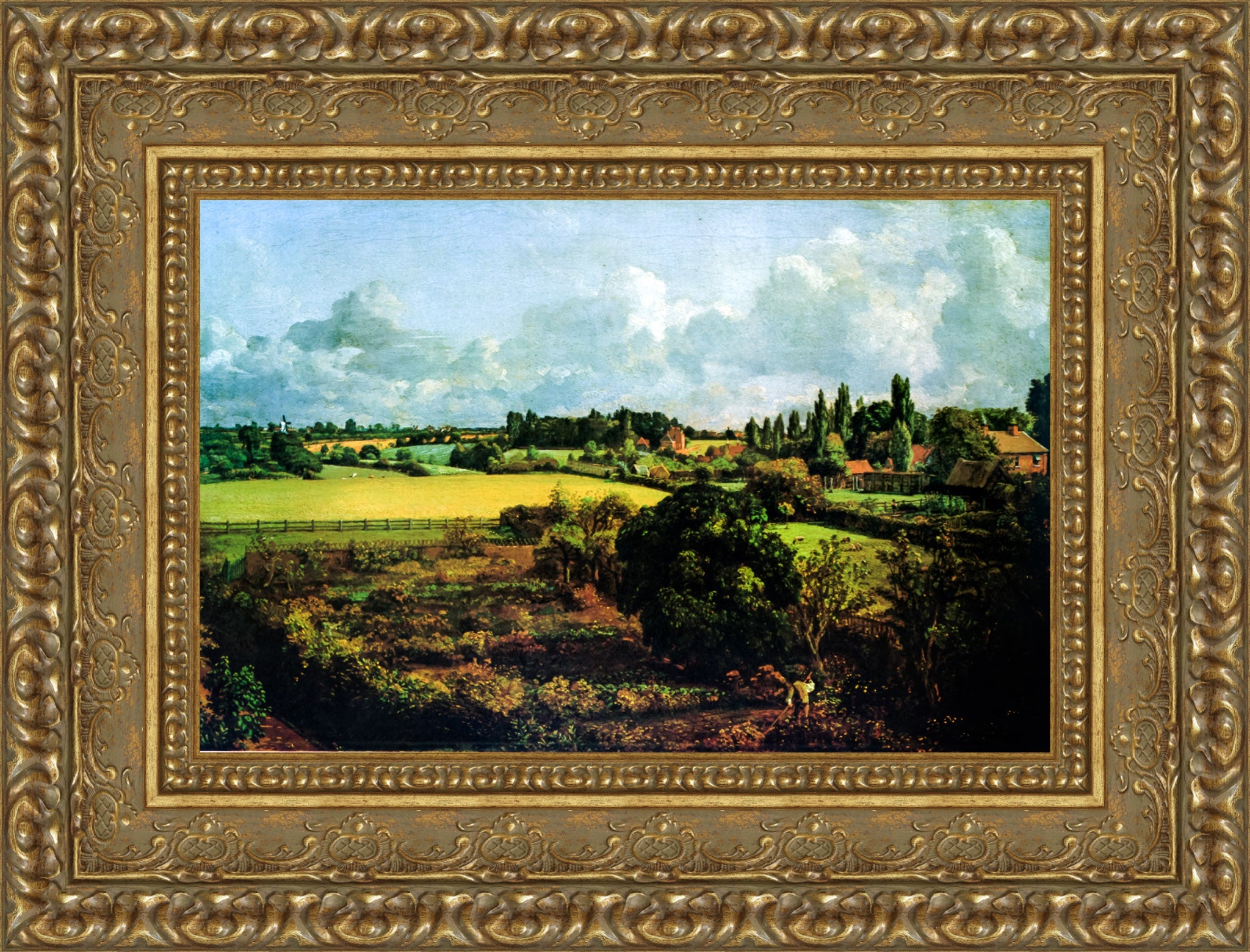 Golding Constable's Kitchen Garden, East Bergholt – John Constable, 1815 - Canvas Classics