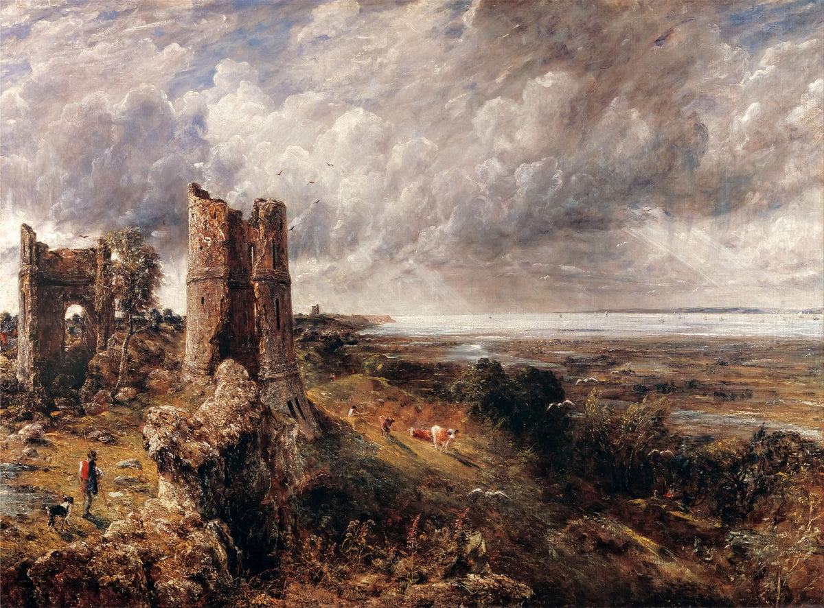 Hadleigh Castle – John Constable, 1829, framed