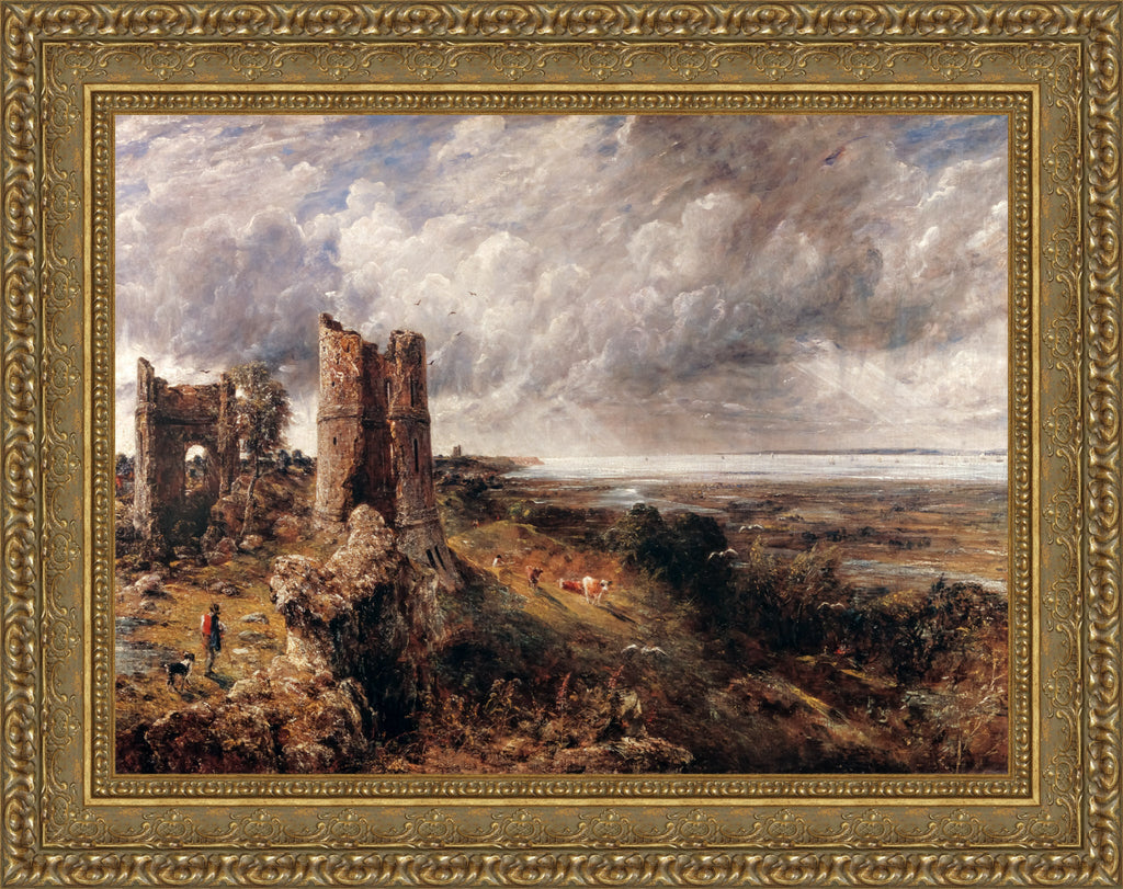 Hadleigh Castle by John Constable — Framed Giclee Canvas Print | Canvas Classics