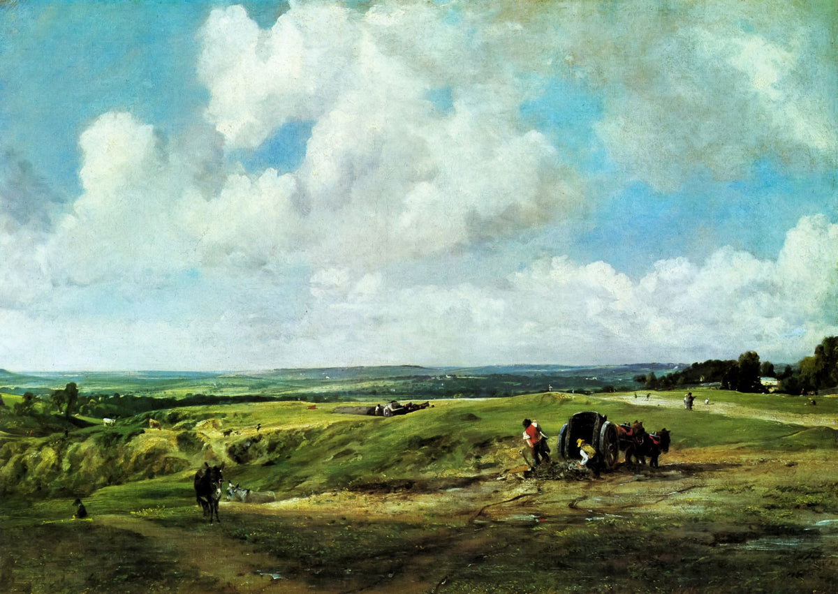 Hampstead Heath – John Constable, 1820, framed
