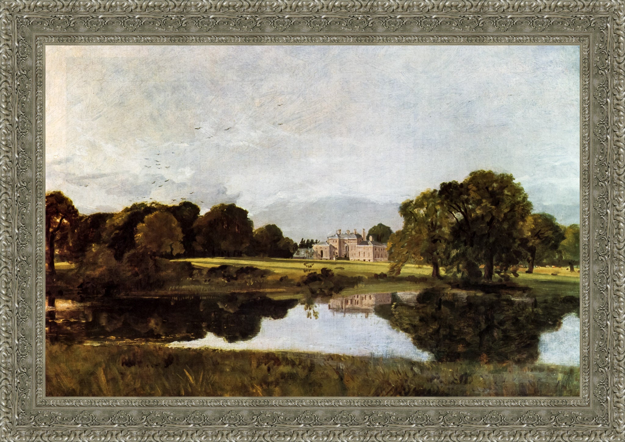 Malvern Hall, Warwickshire – John Constable, 1809 - Canvas Classics