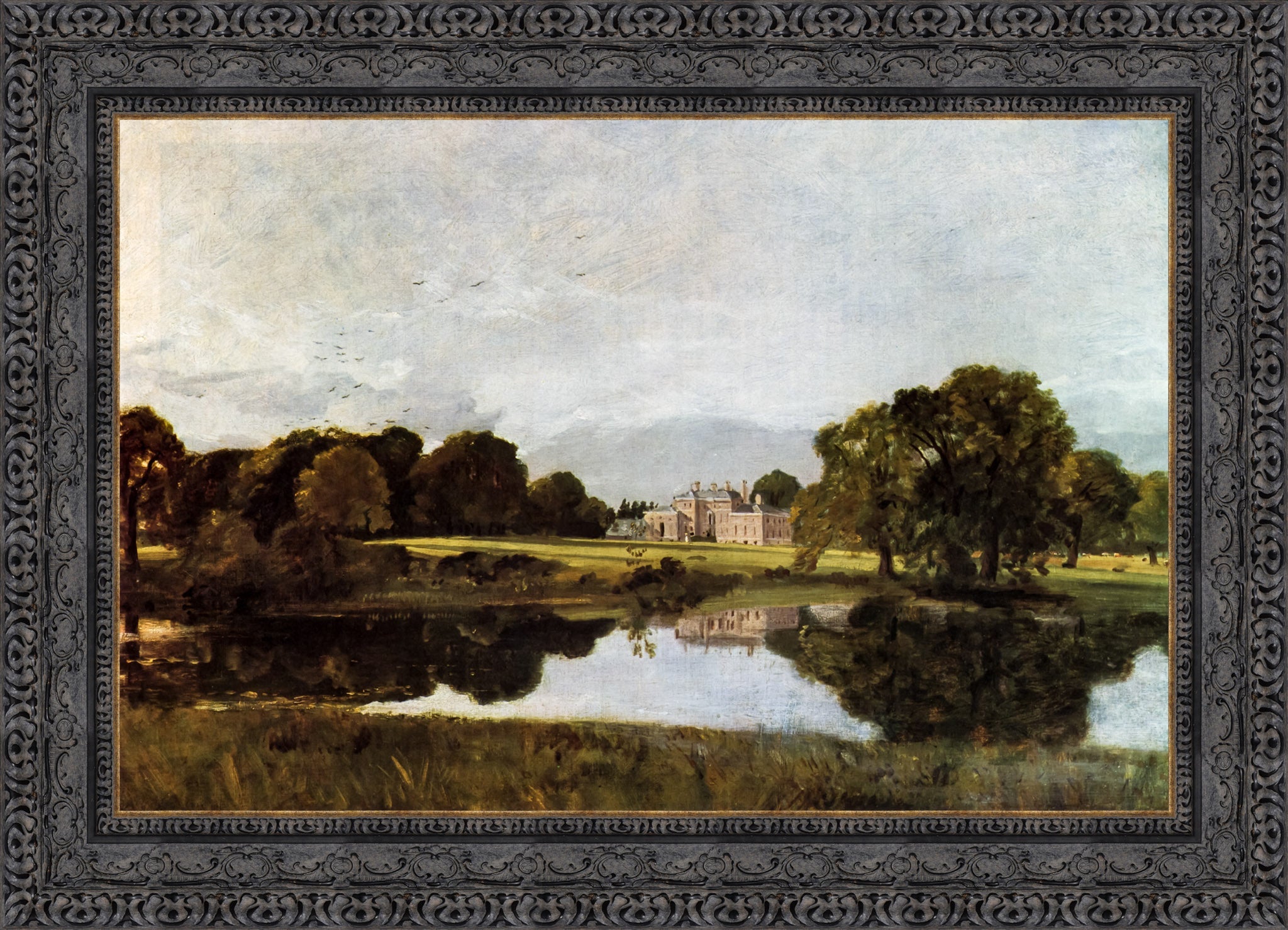 Malvern Hall, Warwickshire – John Constable, 1809 - Canvas Classics