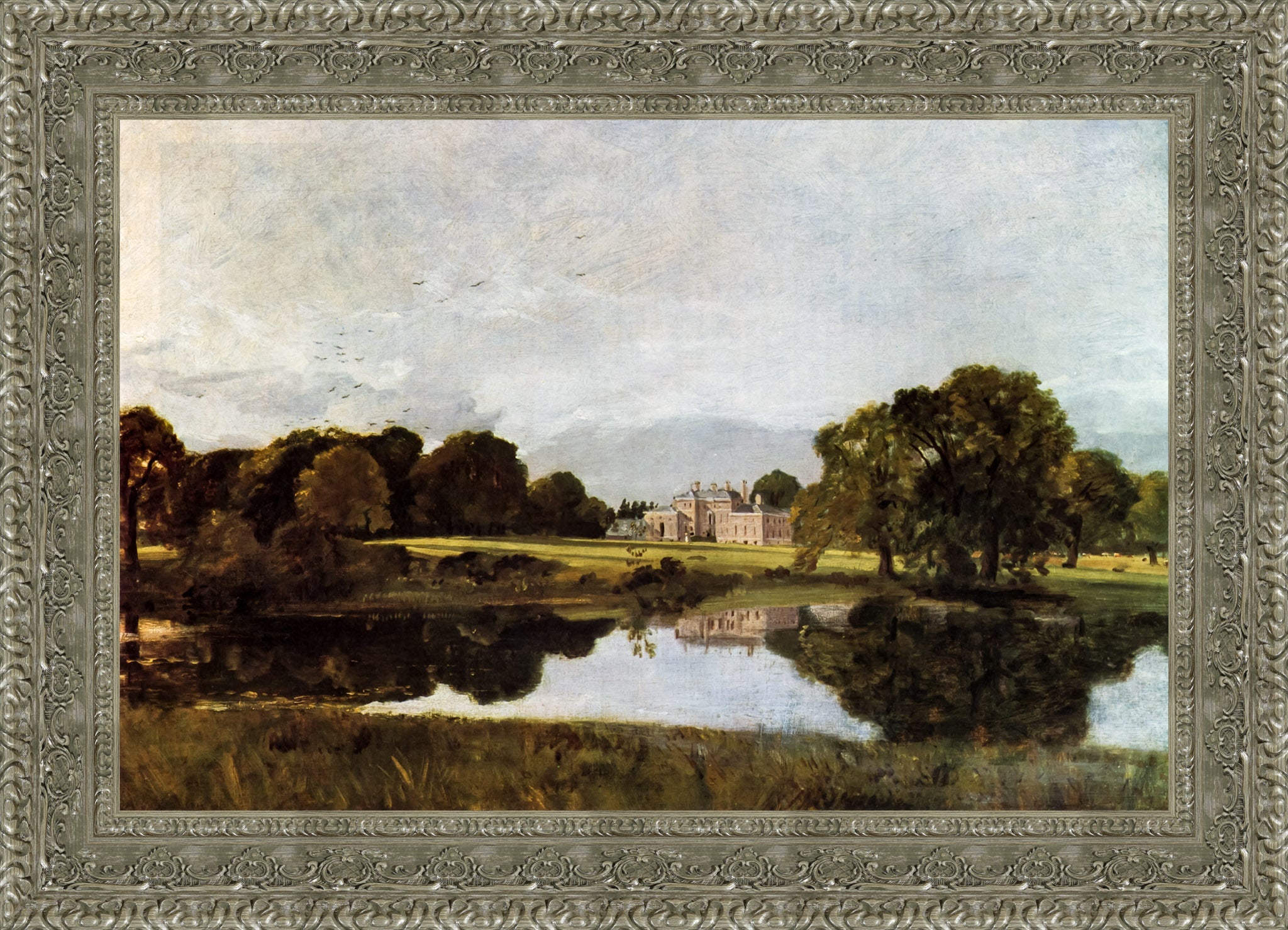 Malvern Hall, Warwickshire – John Constable, 1809 - Canvas Classics