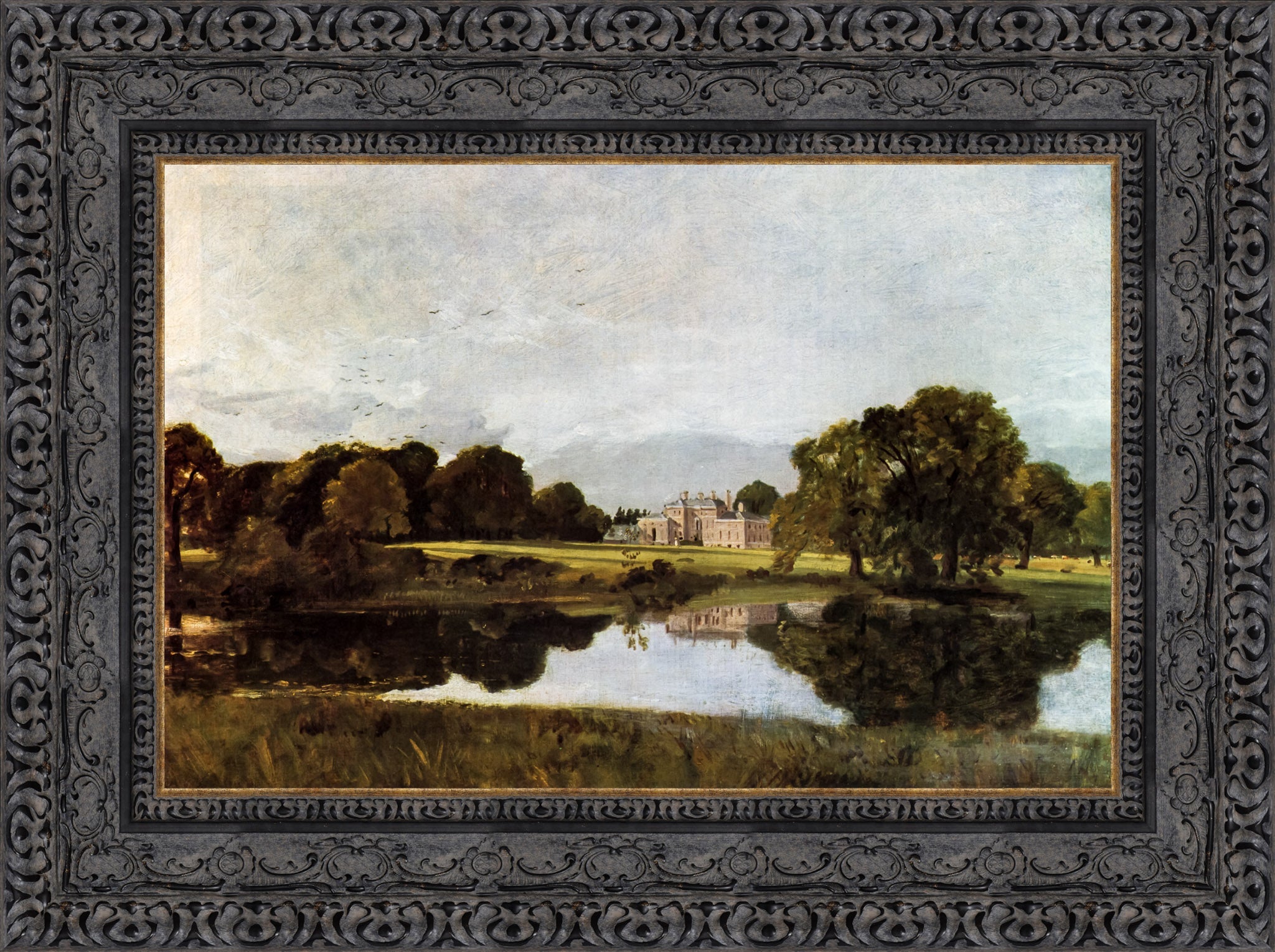 Malvern Hall, Warwickshire – John Constable, 1809 - Canvas Classics