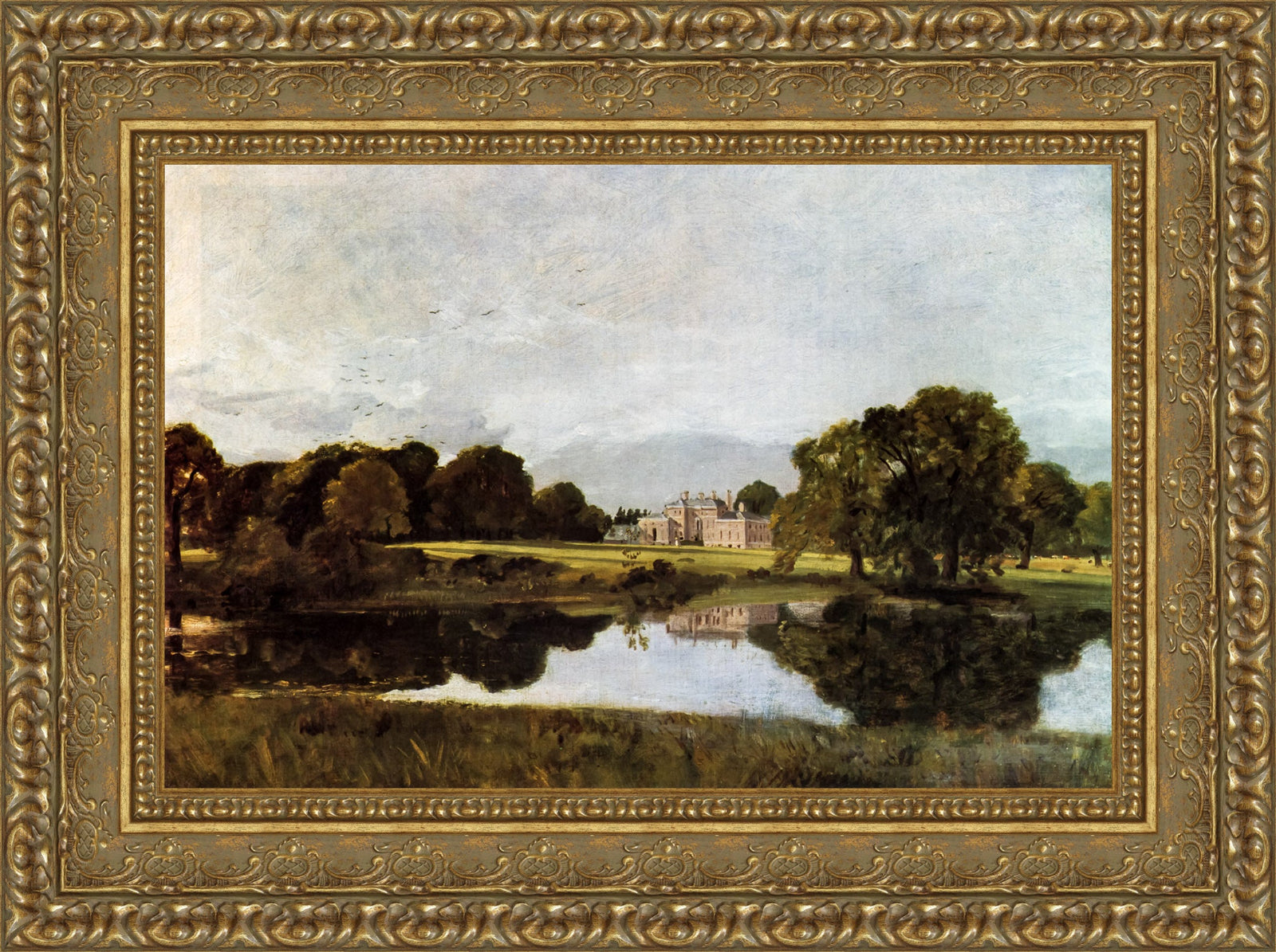 Malvern Hall, Warwickshire – John Constable, 1809
