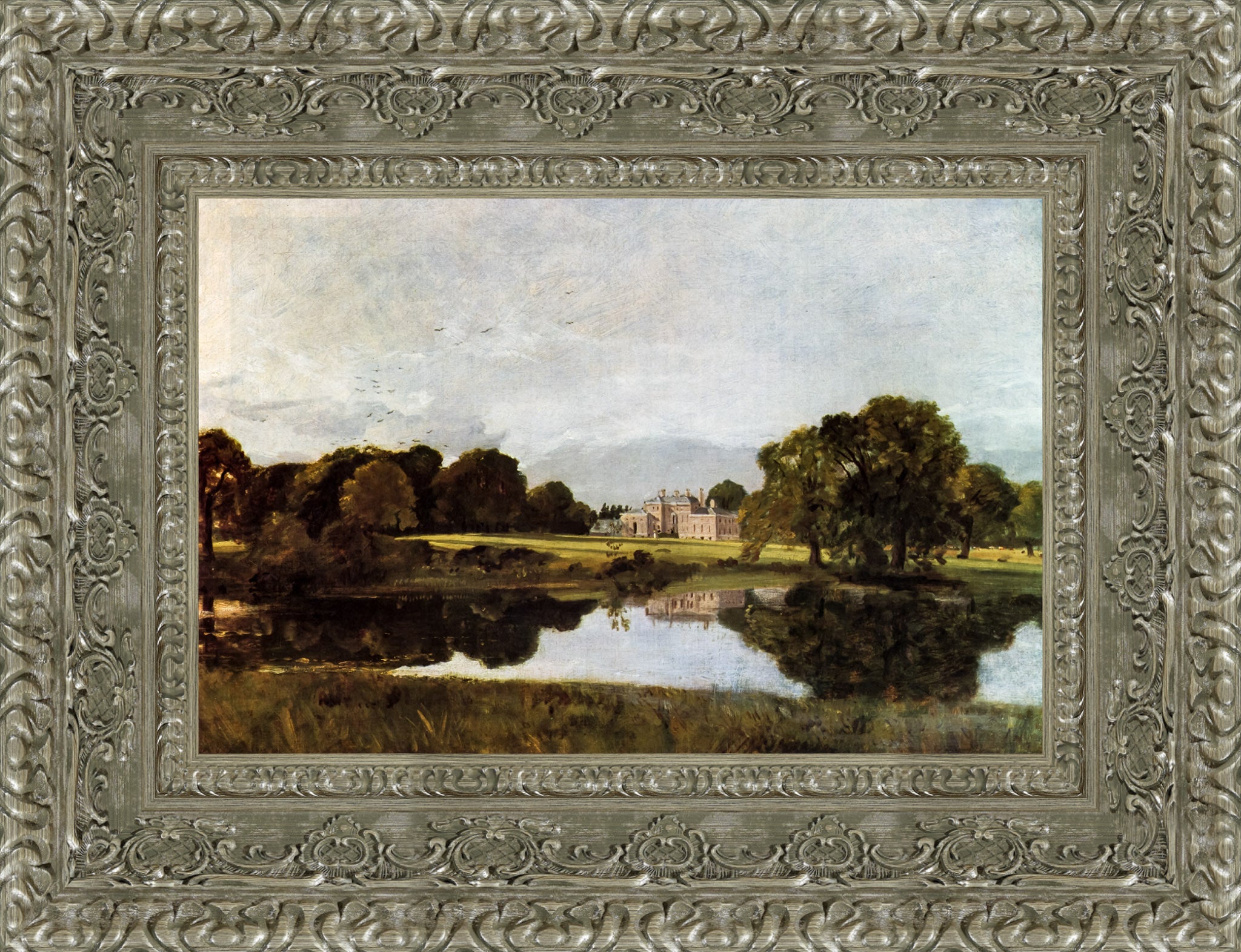 Malvern Hall, Warwickshire – John Constable, 1809 - Canvas Classics