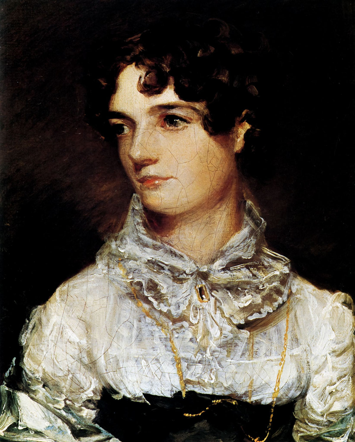 Maria Bicknell (Later Mrs. Constable) – John Constable, 1816, framed