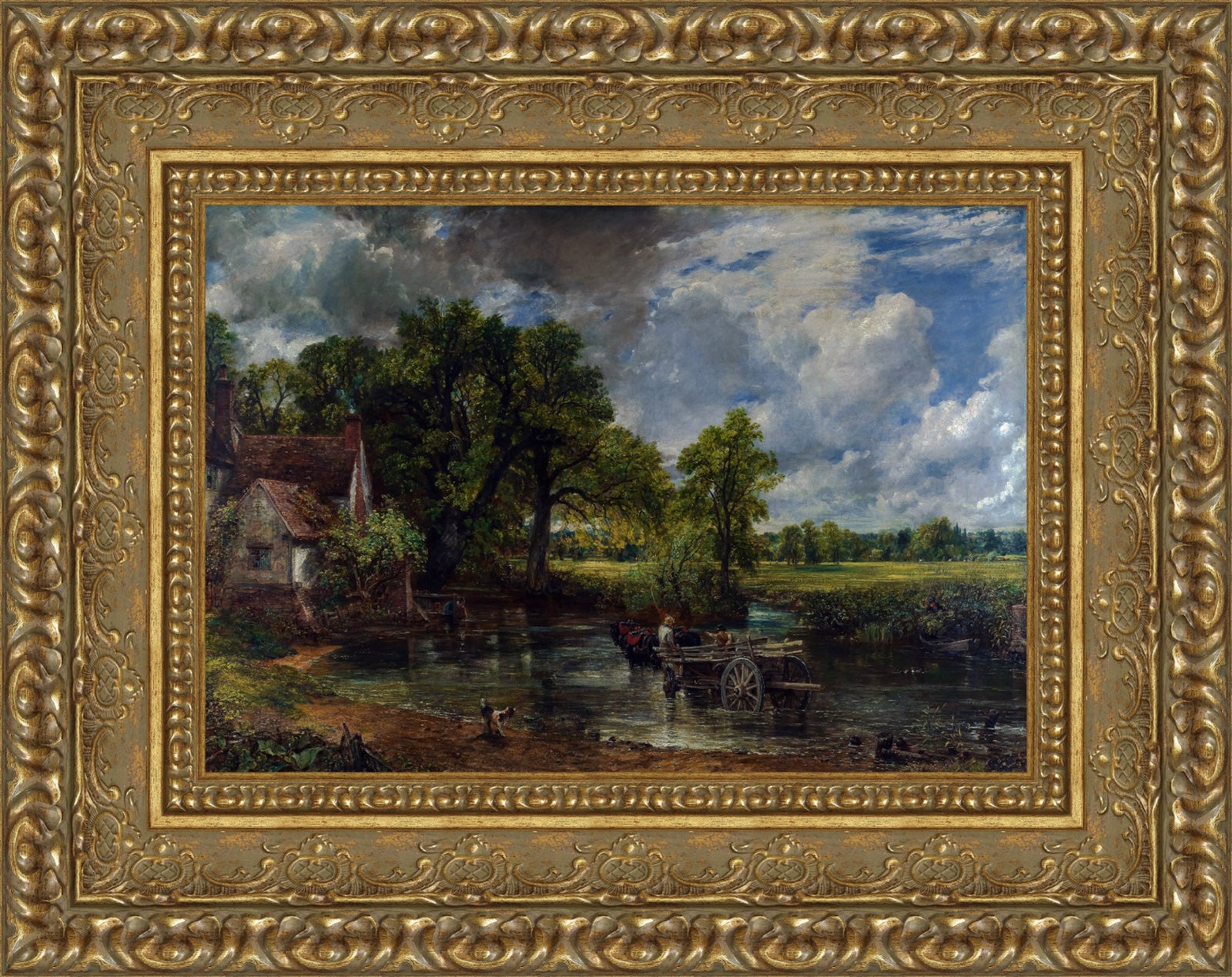 The Hay Wain – John Constable, 1821