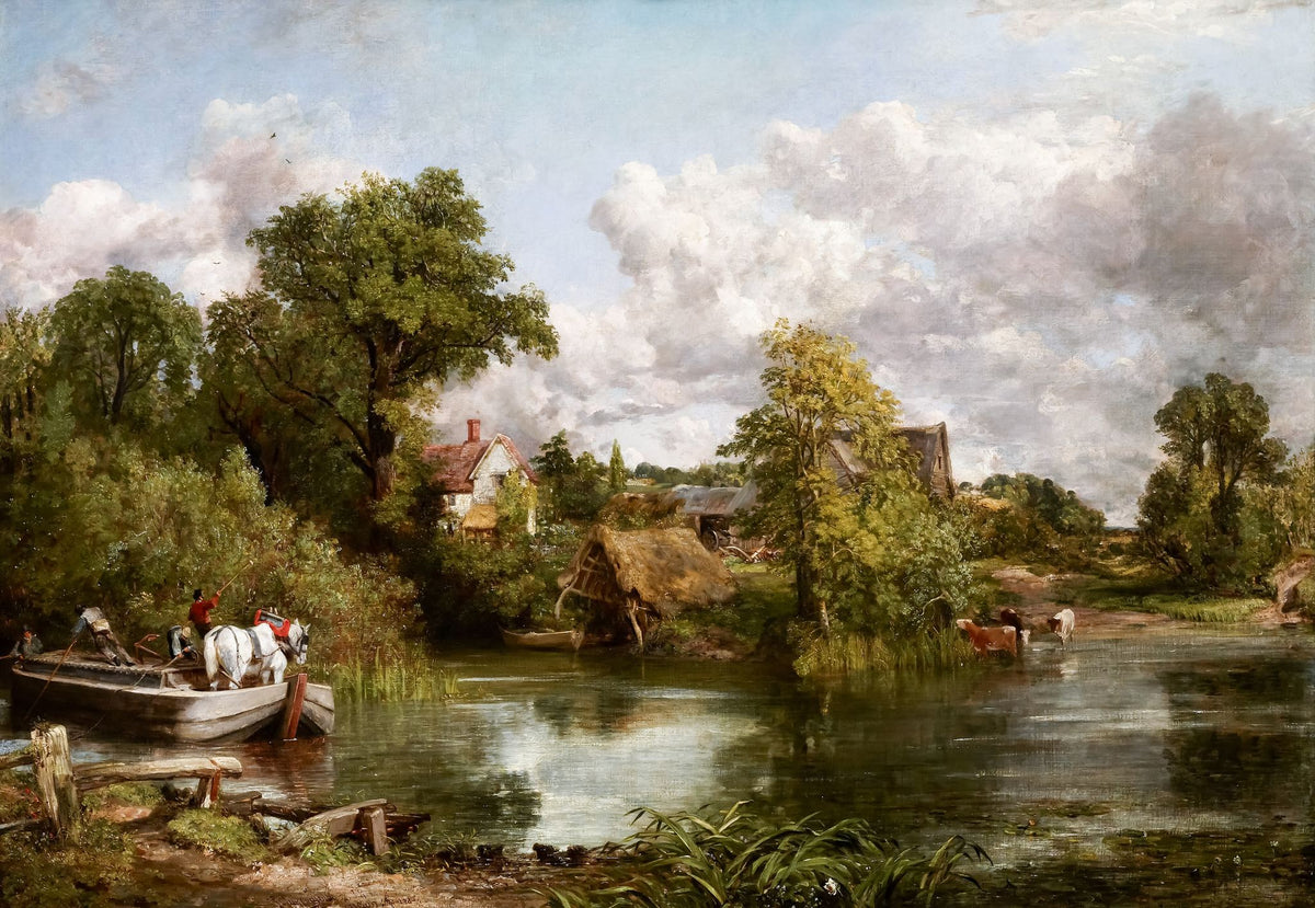 The White Horse – John Constable, 1819, framed