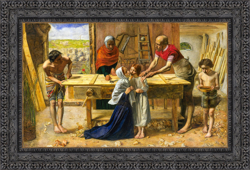 Christ in the House of His Parents (The Carpenter's Shop) – John Everett Millais, 1850