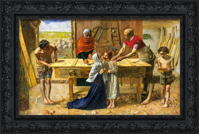 Christ in the House of His Parents (The Carpenter's Shop) – John Everett Millais, 1850