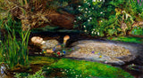 Ophelia by John Everett Millais — Framed Giclee Canvas Print | Canvas Classics