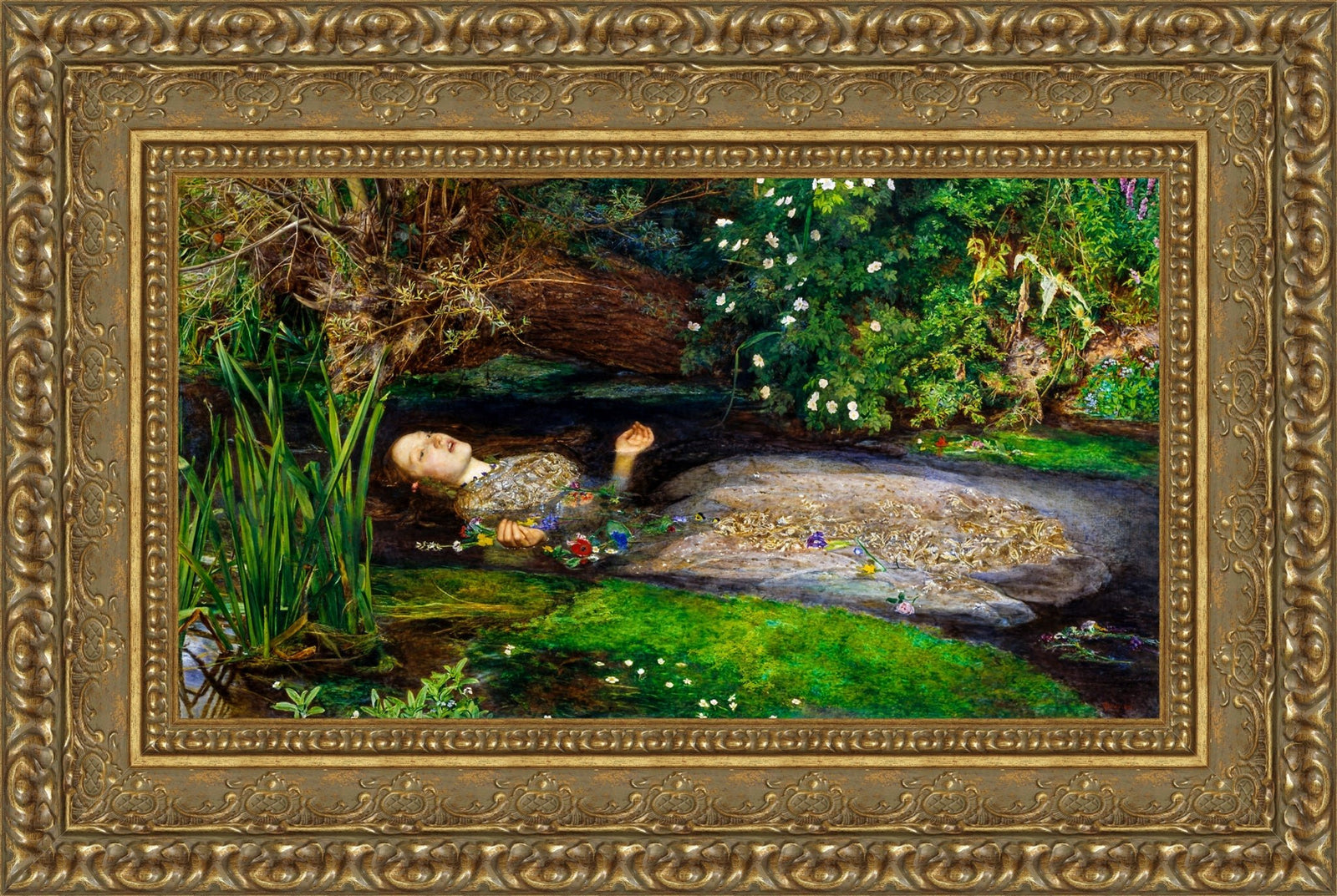 Ophelia – John Everett Millais, 1851–1852