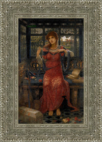 Silver frame