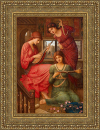 Gold frame